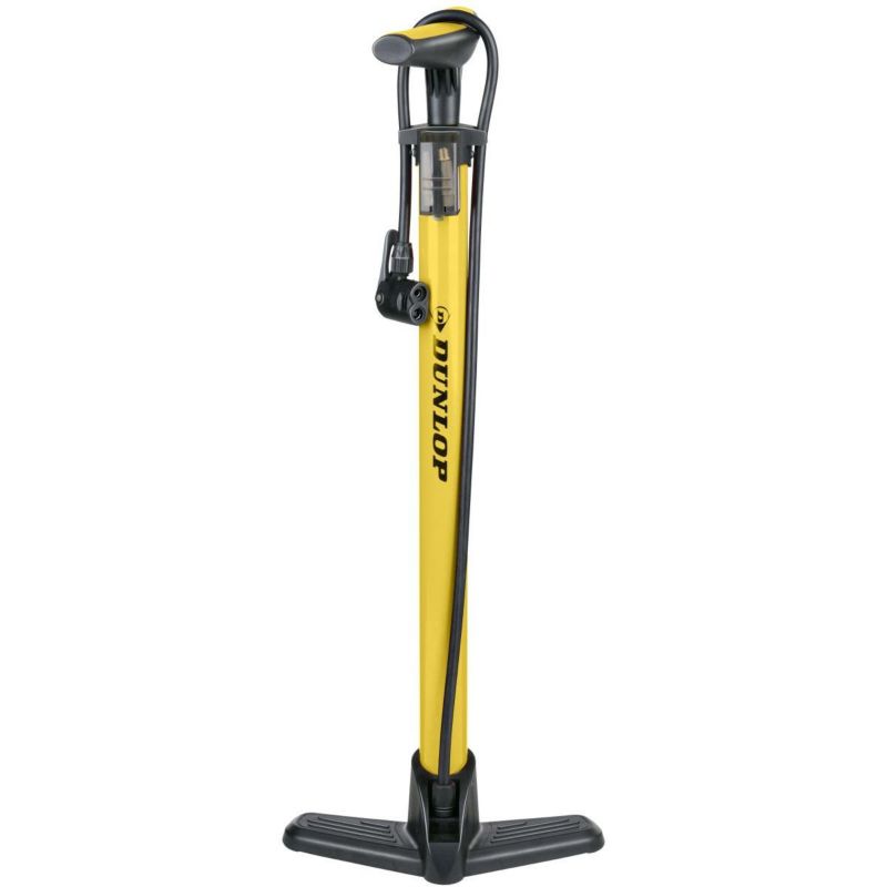 Pompka Dunlop  warsztatowo rowerowa  174 Psi (12Bar) żółta  1szt.