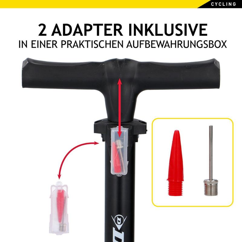 Pompka Dunlop  warsztatowo - rowerowa  174Psi (12Bar)  1szt.