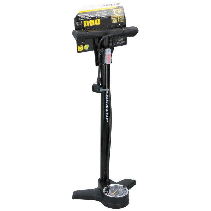 Pompka  Dunlop warsztatowo - rowerowa  174psi z manometrem   1szt.