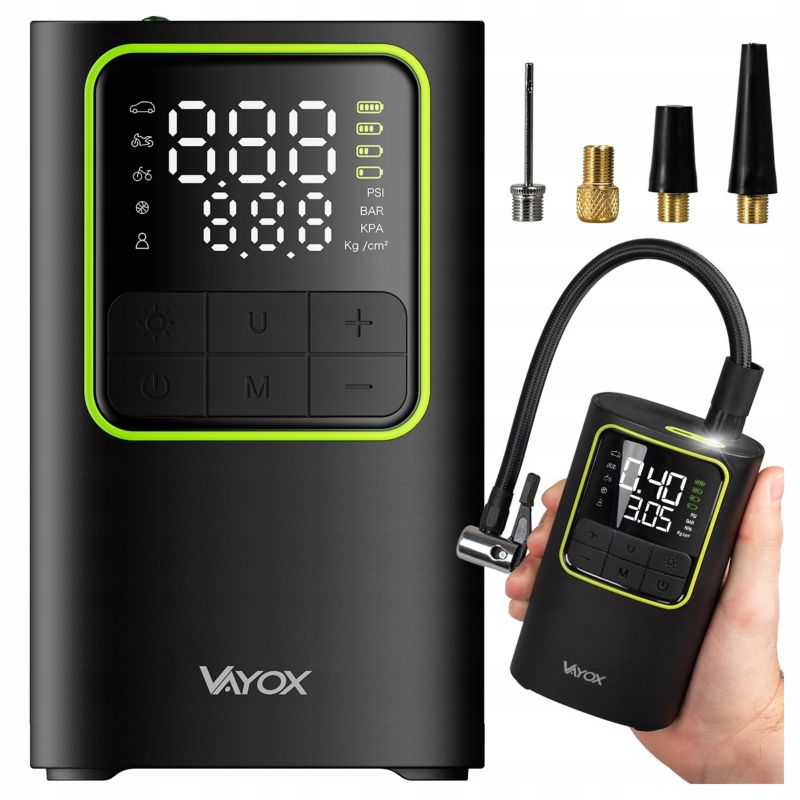 Pompka elektryczna rowerowa Vayox VA0409 akumulatorowa 4000mAh 1 szt.