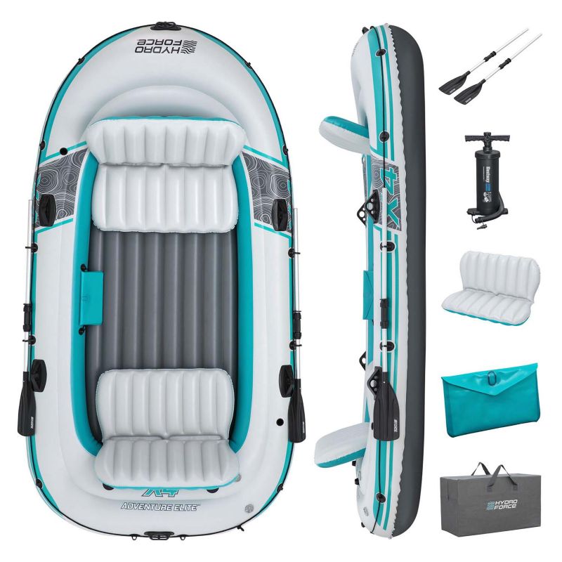 Ponton dmuchany Bestway Adventure Elite X4 zestaw wiosła pompka 4 osobowy 1 szt.