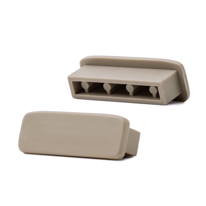 Poręcz schodowa PVC 40x8 mm QUEST, profil STANDARD antypoślizgowy, beżowy, 1 m, 1 szt.
