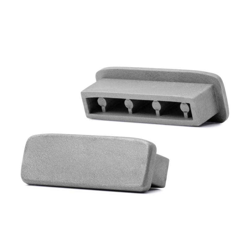 Poręcz schodowa PVC 40x8 mm QUEST, profil STANDARD antypoślizgowy, szary, 25 m, 1 szt.