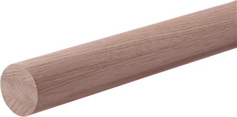Poręcz drewniana Kornik 50 x 2700 mm dąb