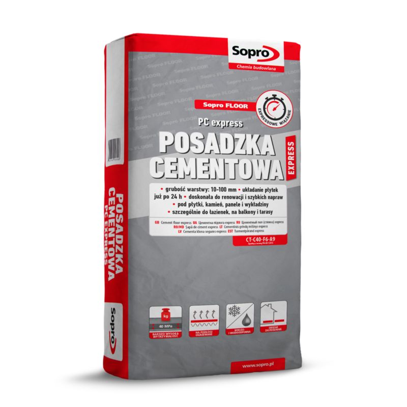 Posadzka cementowa Sopro Express 25 kg