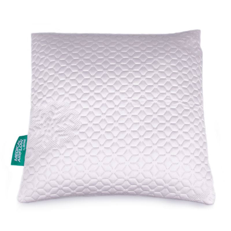 Poszewka chłodząca na poduszkę BOWI 40x40 cm z suwakiem biała produkt polski 1 szt.
