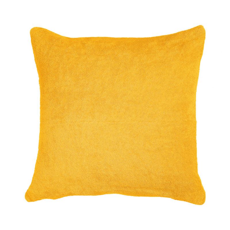 Poszewka frotte Karo 40x40 musztardowa słoneczna 1 szt.