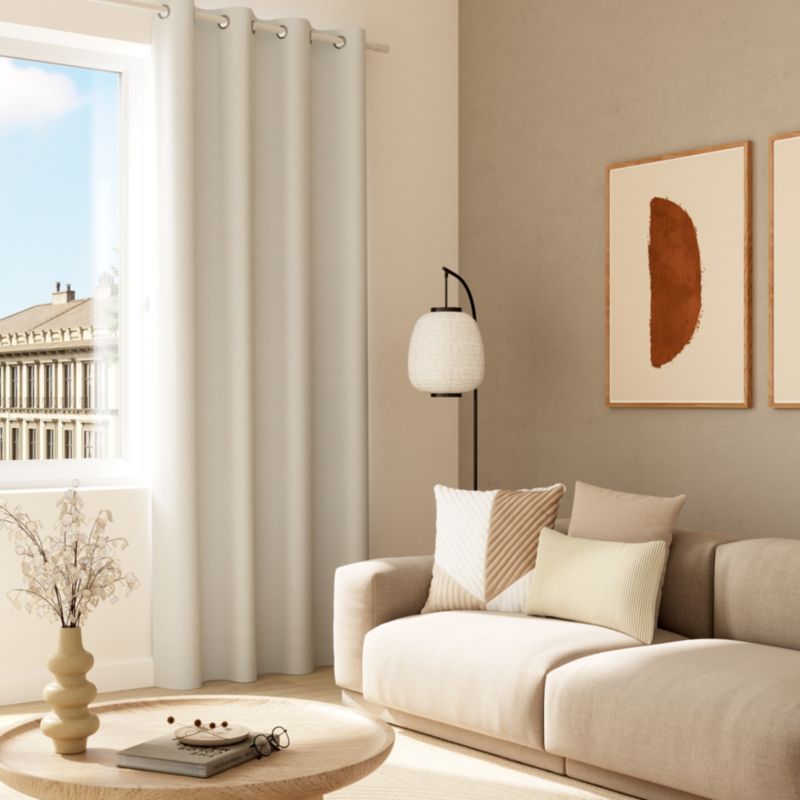 Poszewka GoodHome 45 x 45 cm beżowa