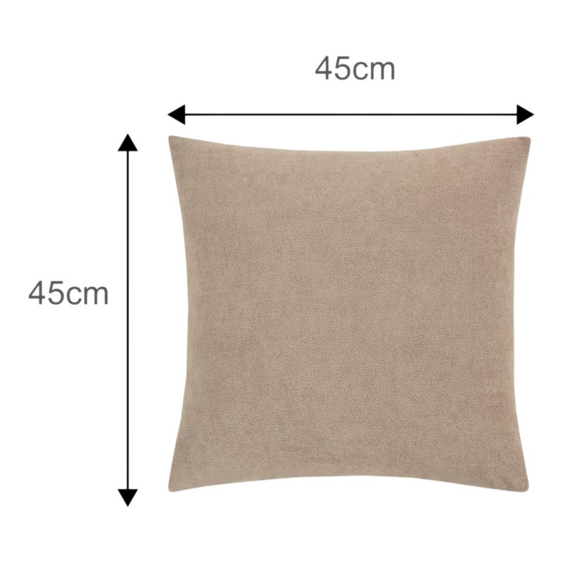 Poszewka GoodHome 45 x 45 cm beżowa