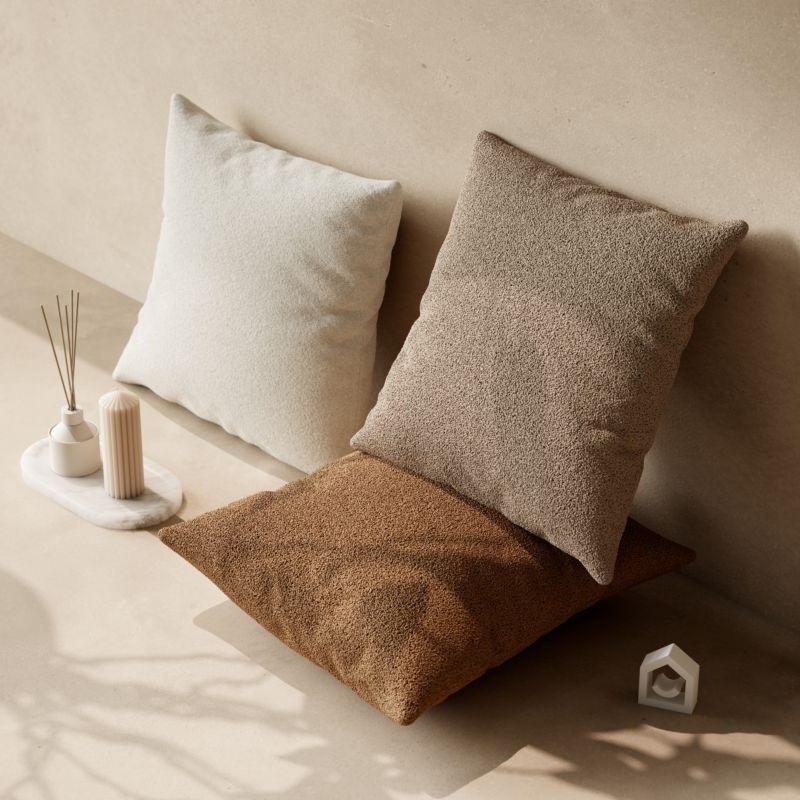 Poszewka GoodHome 45 x 45 cm beżowa