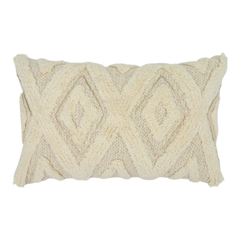 Poszewka GoodHome Berber 30 x 50 cm beżowa