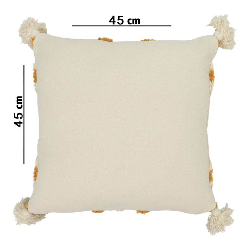 Poszewka GoodHome Diamond 45 x 45 cm toffi
