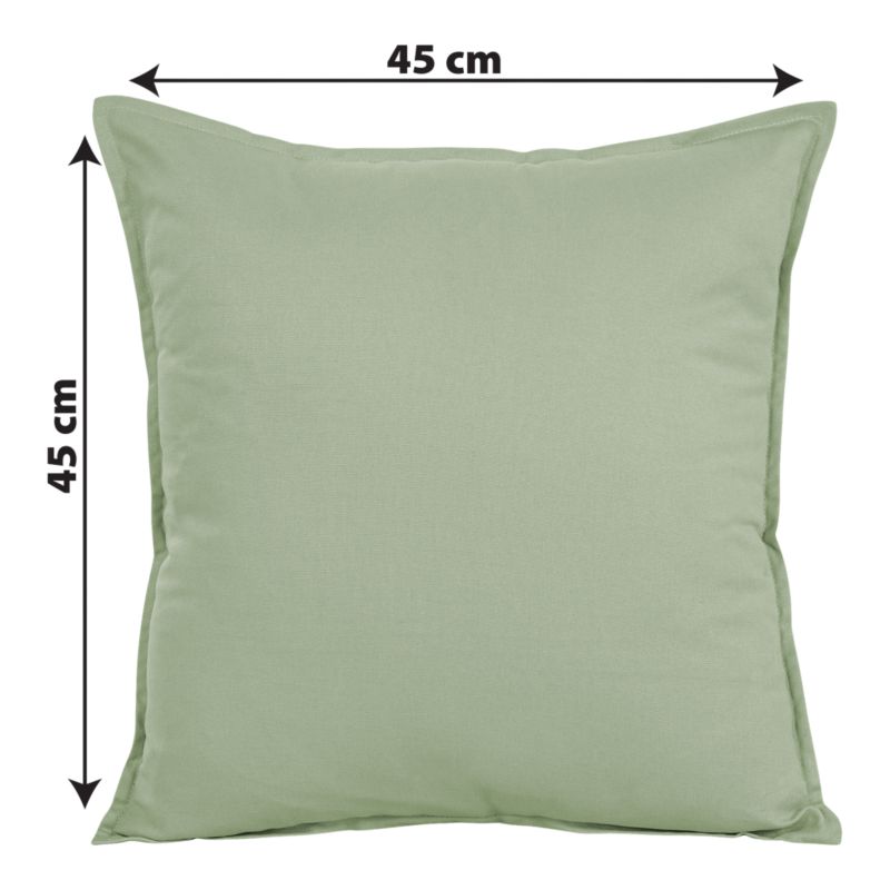 Poszewka GoodHome Hiva 45 x 45 cm szałwiowa