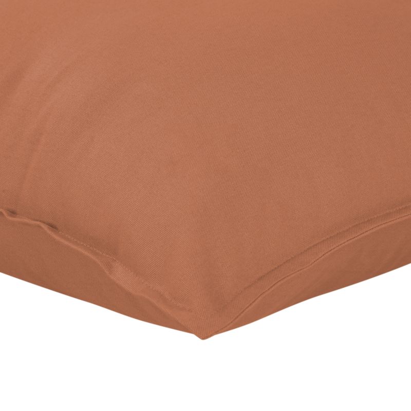 Poszewka GoodHome Hiva 45 x 45 cm terakota