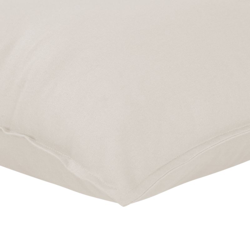 Poszewka GoodHome Hiva 60 x 60 cm bawełniana jasno beżowa