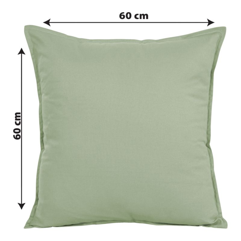 Poszewka GoodHome Hiva bawełniana 60 x 60 cm szławiowa
