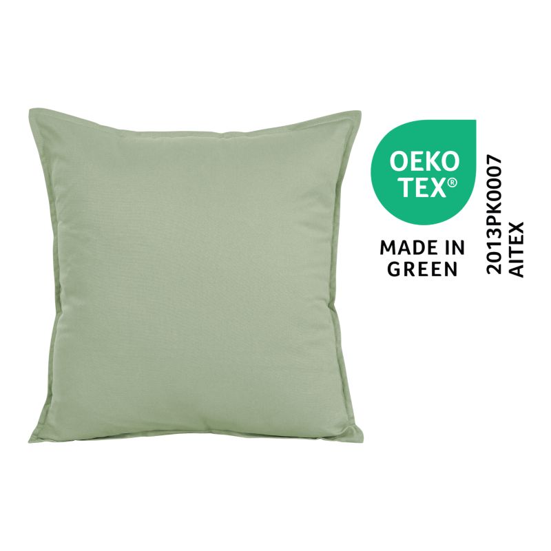 Poszewka GoodHome Hiva bawełniana 60 x 60 cm szławiowa