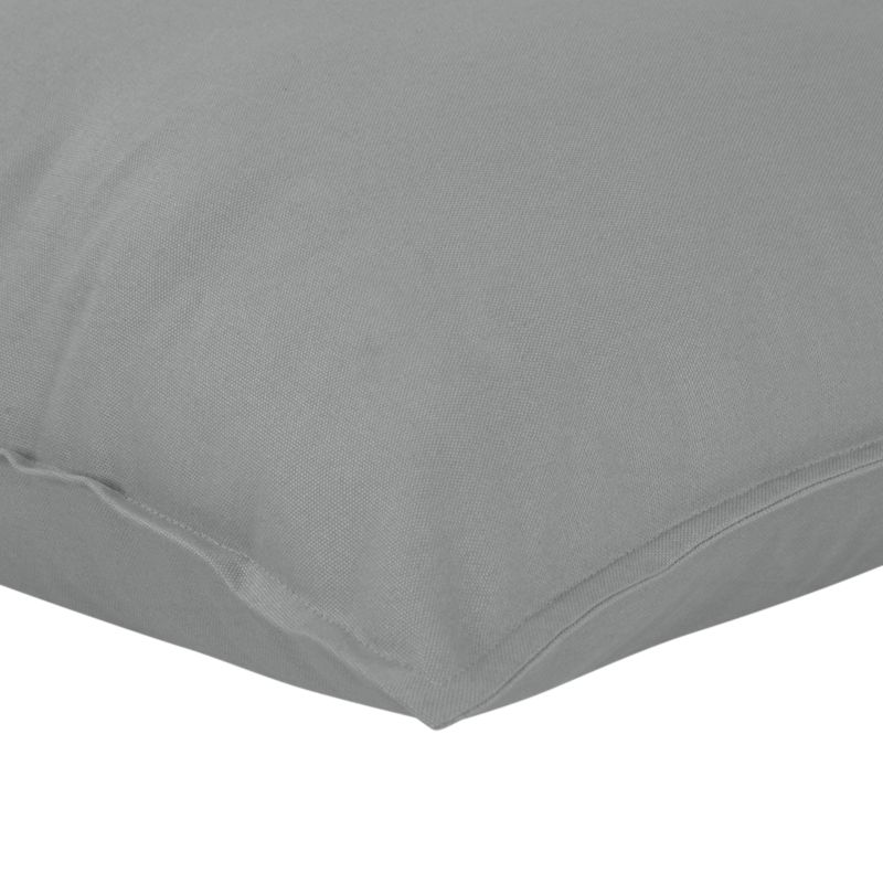Poszewka GoodHome Hiva bawełniana 60 x 60 szara