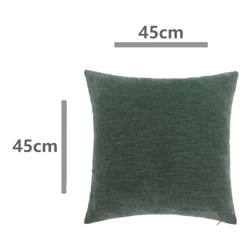 Poszewka GoodHome Isti 45 x 45 cm emerald