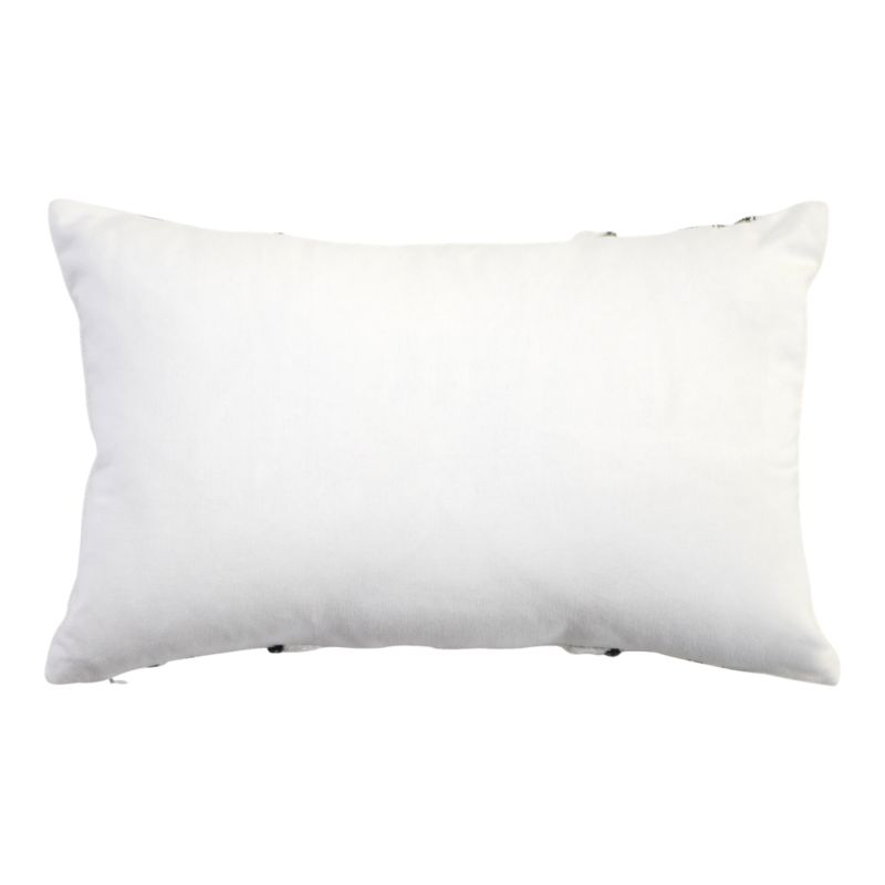Poszewka GoodHome Navajo 30 x 50 cm kremowo-czarna