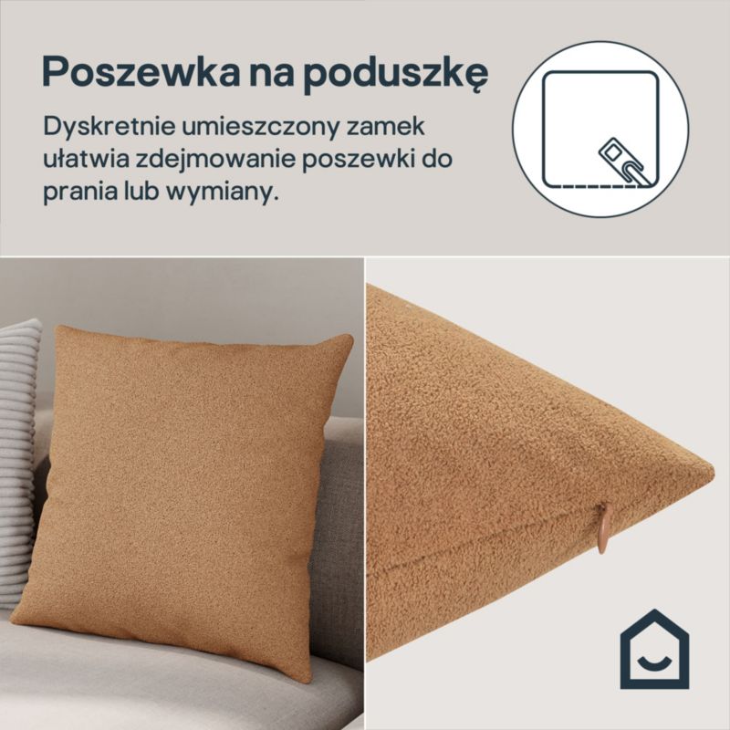Poszewka GoodHome Pecan 45 x 45 cm