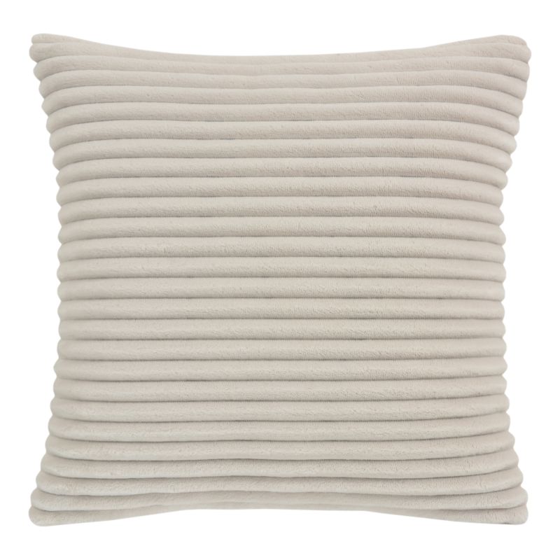 Poszewka GoodHome Velvet 45 x 45 cm kremowa