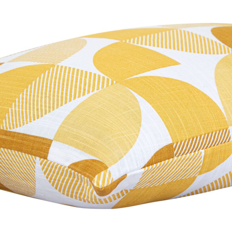 Poszewka GoodHome wzór 40 x 60 cm bawełniana orcha