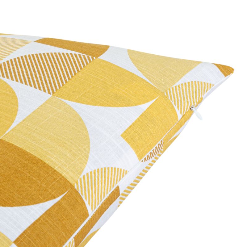 Poszewka GoodHome wzór 40 x 60 cm bawełniana orcha