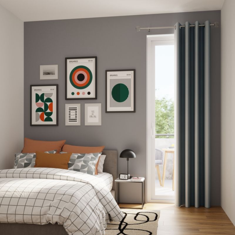 Poszewka GoodHome wzór 40 x 60 zielona