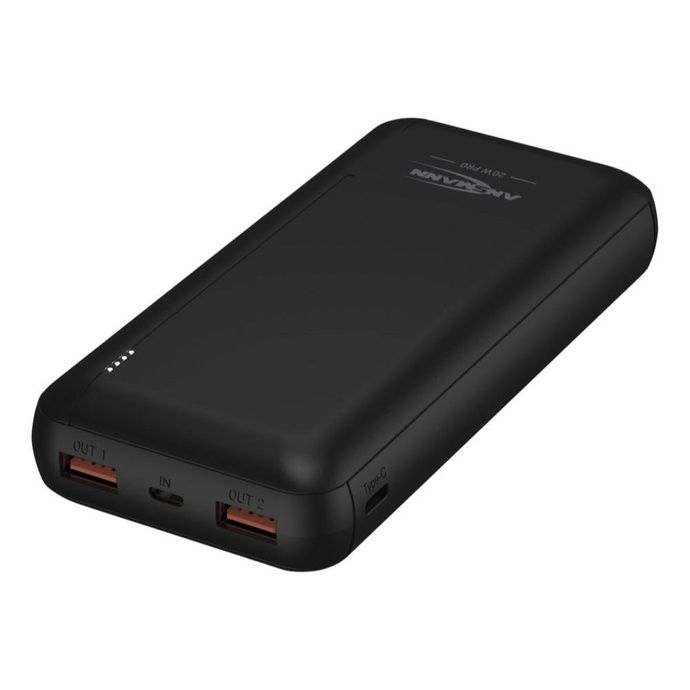 Powerbank ANSMANN PB320PD 20000mAh czarny - 1 szt.