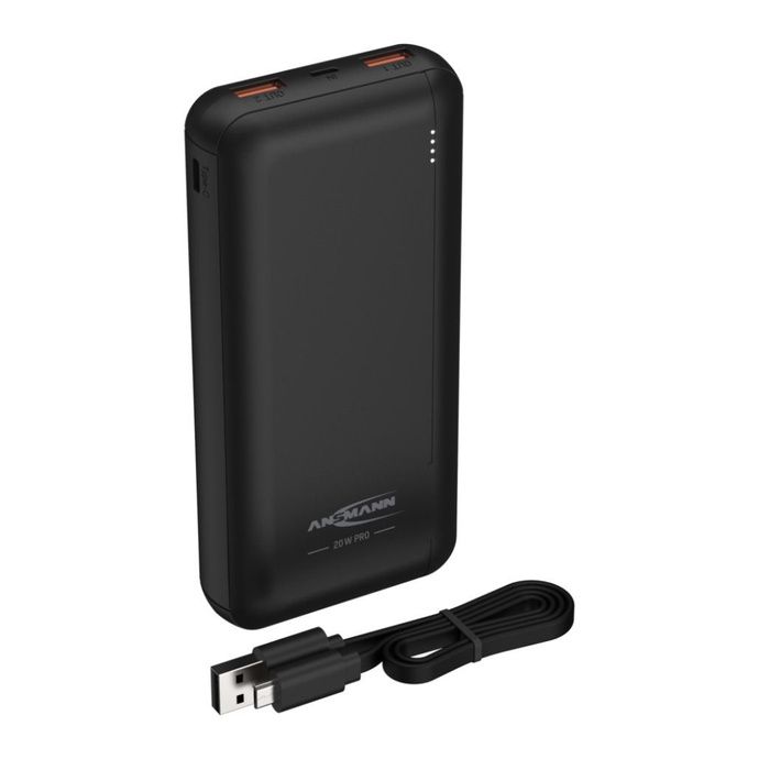 Powerbank ANSMANN PB320PD 20000mAh czarny - 1 szt.