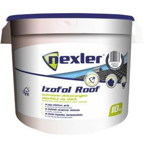 Powłoka ochronna na dach Nexler Izofol Roof grafitowa 10 kg