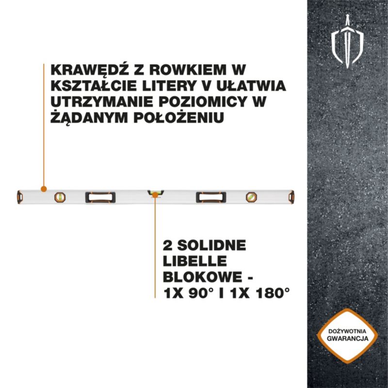 Poziomica magnetyczna Magnusson 900 mm