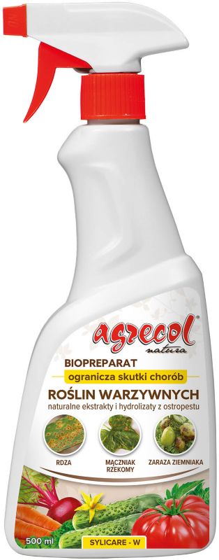 Preparat Agrecol Sylicare-w ograniczający skutki chorób na roślinach warzywnych 0,5 l