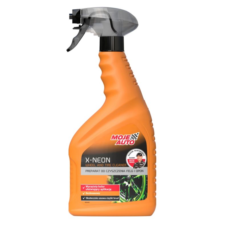 Preparat do czyszczenia felg i opon Moje Auto X-Neon 750 ml