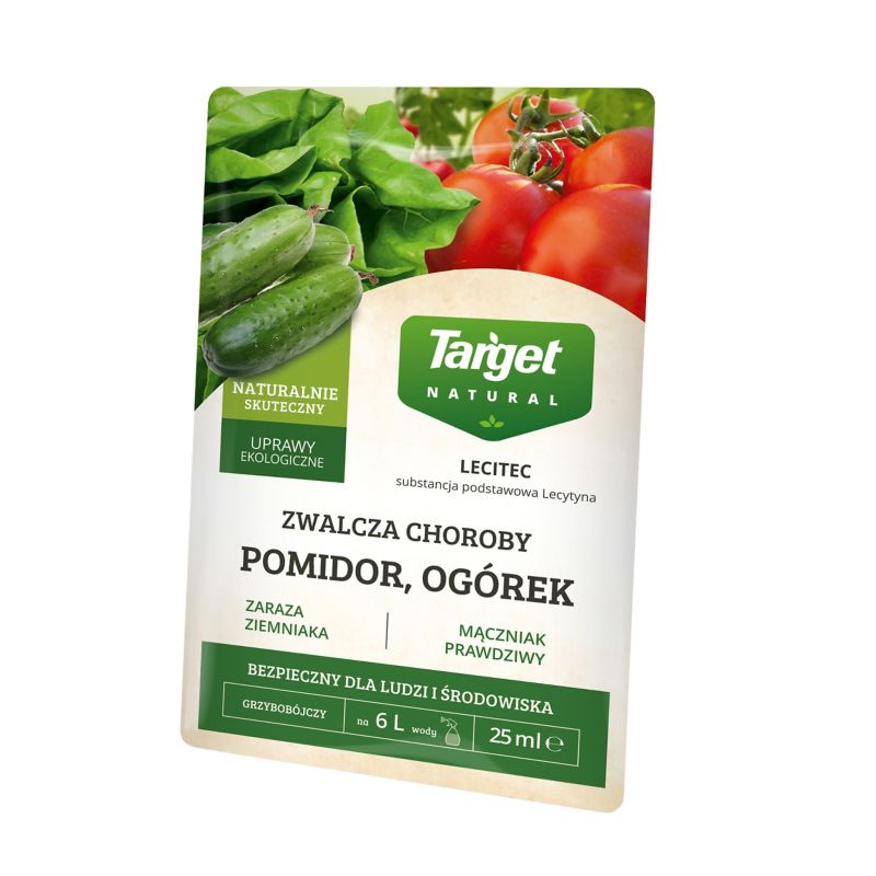 Preparat grzybobójczy Target Lecitec pomidor, ogórek 25 ml