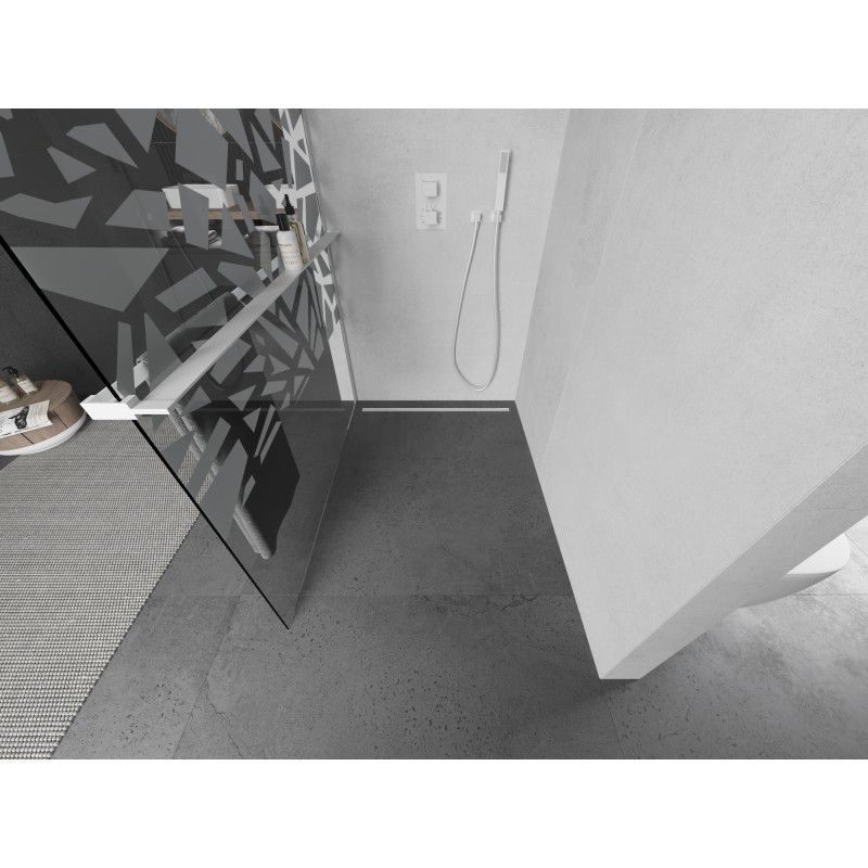 Produkt prysznicowy Mexen Kioto+ biały wzór 110x200 cm 800-110-121-20-85 1 szt.
