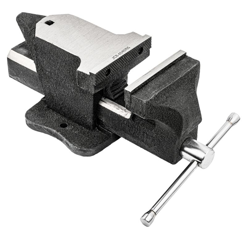 Profesjonalne imadło JCB ślusarskie 125mm stalowe z kowadłem 1szt.