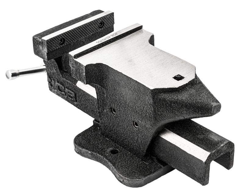Profesjonalne imadło JCB ślusarskie 125mm stalowe z kowadłem 1szt.