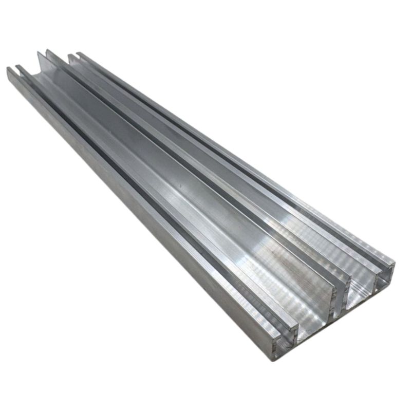 Profil aluminiowy łączący dolny 1000mm PoliGreen do poliwęglanu - 1 szt.