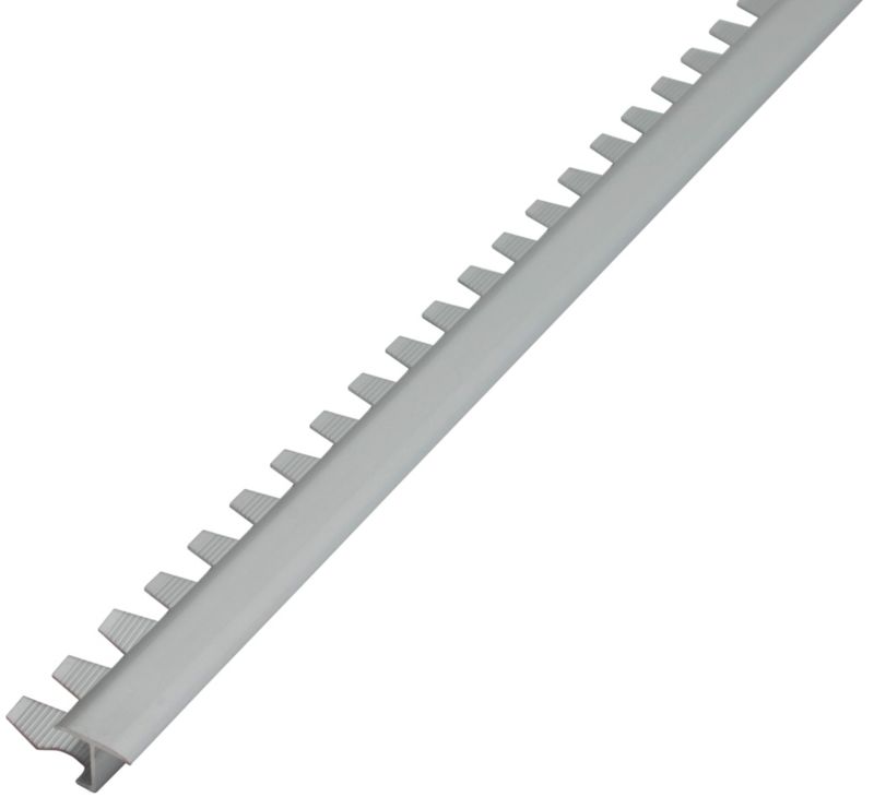 Profil aluminiowy dylatacyjny Diall do łuków srebrny mat 2,5 m