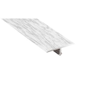 Profil aluminiowy dylatacyjny GoodHome 22 x 1860 mm dąb śnieżny nr 02