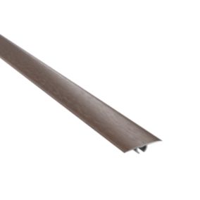 Profil aluminiowy dylatacyjny GoodHome 30 x 1860 mm dąb ciemny nr 20