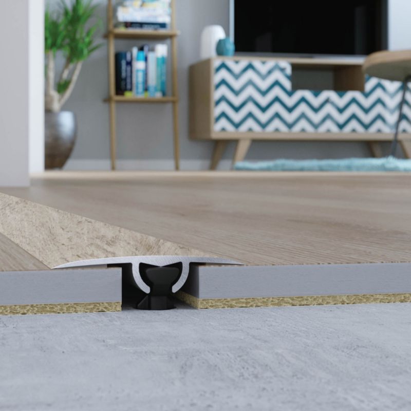 Profil aluminiowy dylatacyjny GoodHome 30 x 930 mm dąb selma nr 05