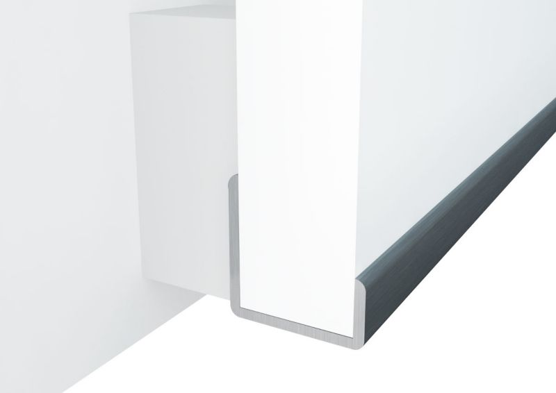 Profil aluminiowy U startowy Walldesing 16,5 x 20 x 2600 mm