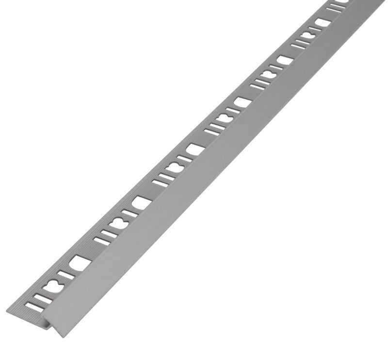 Profil aluminiowy ukośny Diall 8 mm srebrny mat 1 m