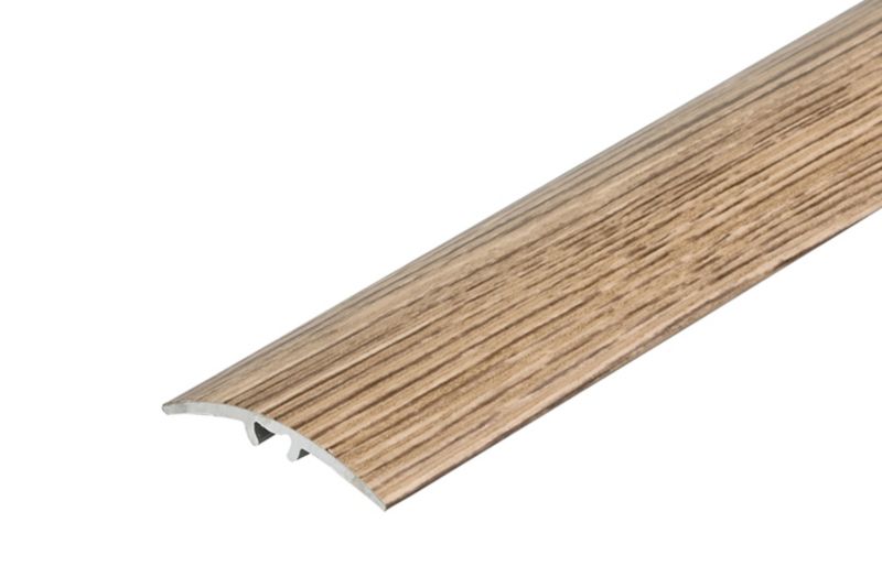 Profil aluminiowy wyrównujący Cezar 30 x 1860 mm aluminiowy dąb glina 1 szt.
