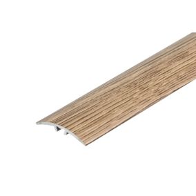 Profil aluminiowy wyrównujący Cezar 30 x 1860 mm aluminiowy dąb glina 1 szt.