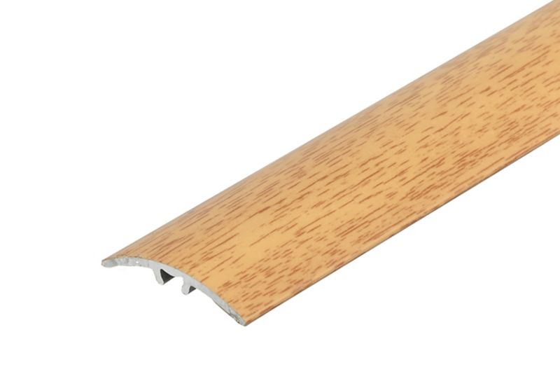 Profil aluminiowy wyrównujący Cezar 30 x 1860 mm aluminiowy dąb szlachetny 1 szt.
