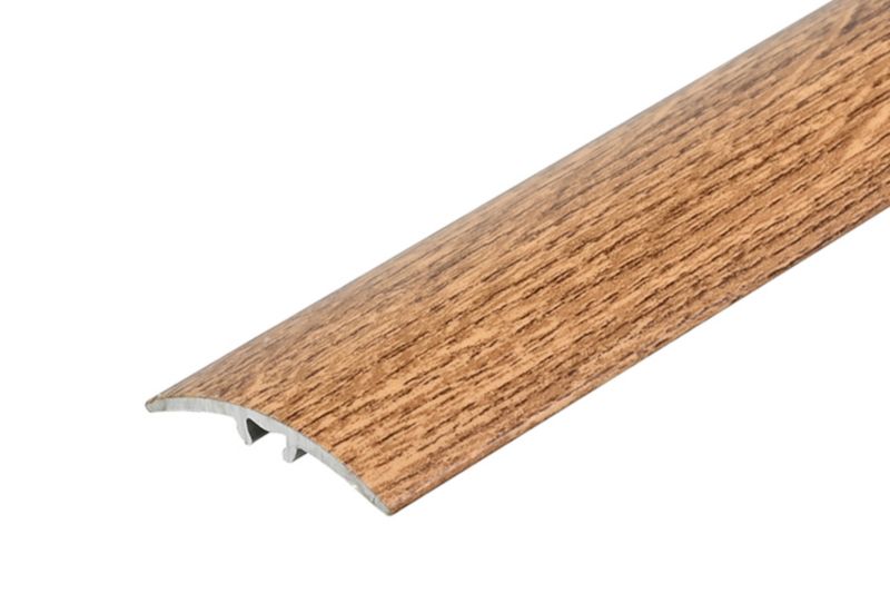 Profil aluminiowy wyrównujący Cezar 30 x 2790 mm aluminiowy dąb palony 1 szt.